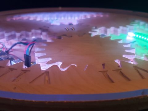 Planetary Gear Clock