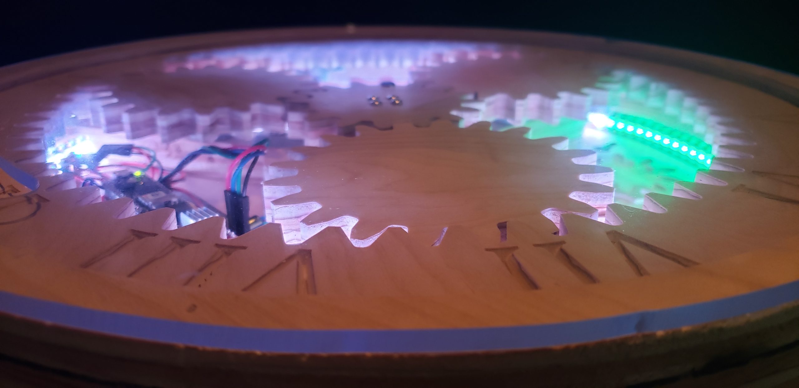 Planetary Gear Clock